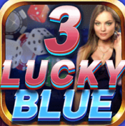 3 Lucky Blue Logo